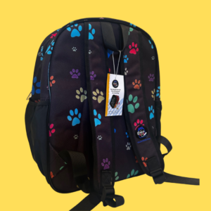 Dog Paw Backpack + Chalk Markers